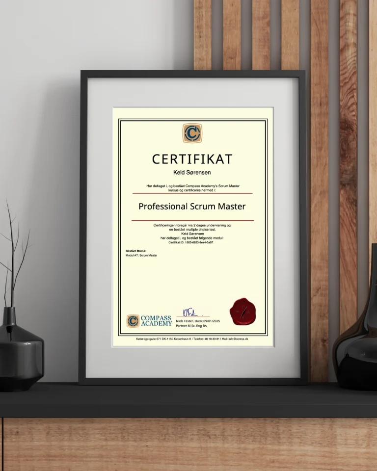 Certificeret Scrum Master